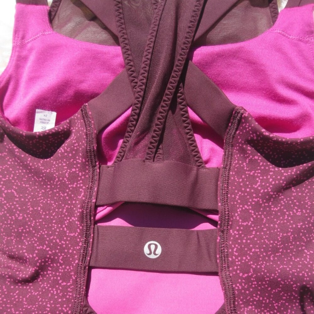 Lululemon Ready Set Sweat size 2 Raspberry - Picture 2 of 5